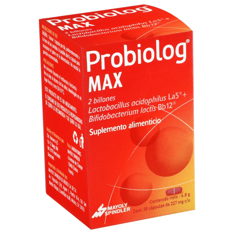 Probiolog Max Suplemento Alimenticio Con 30 Capsulas - Image 4