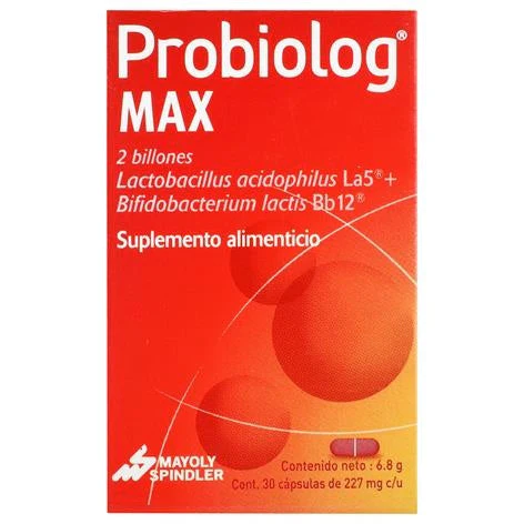 Probiolog Max Suplemento Alimenticio Con 30 Capsulas - Image 6