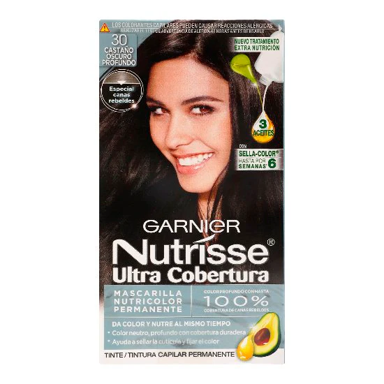 Tinte Nutrisse Ultracob Castaño Oscuro Pro 30