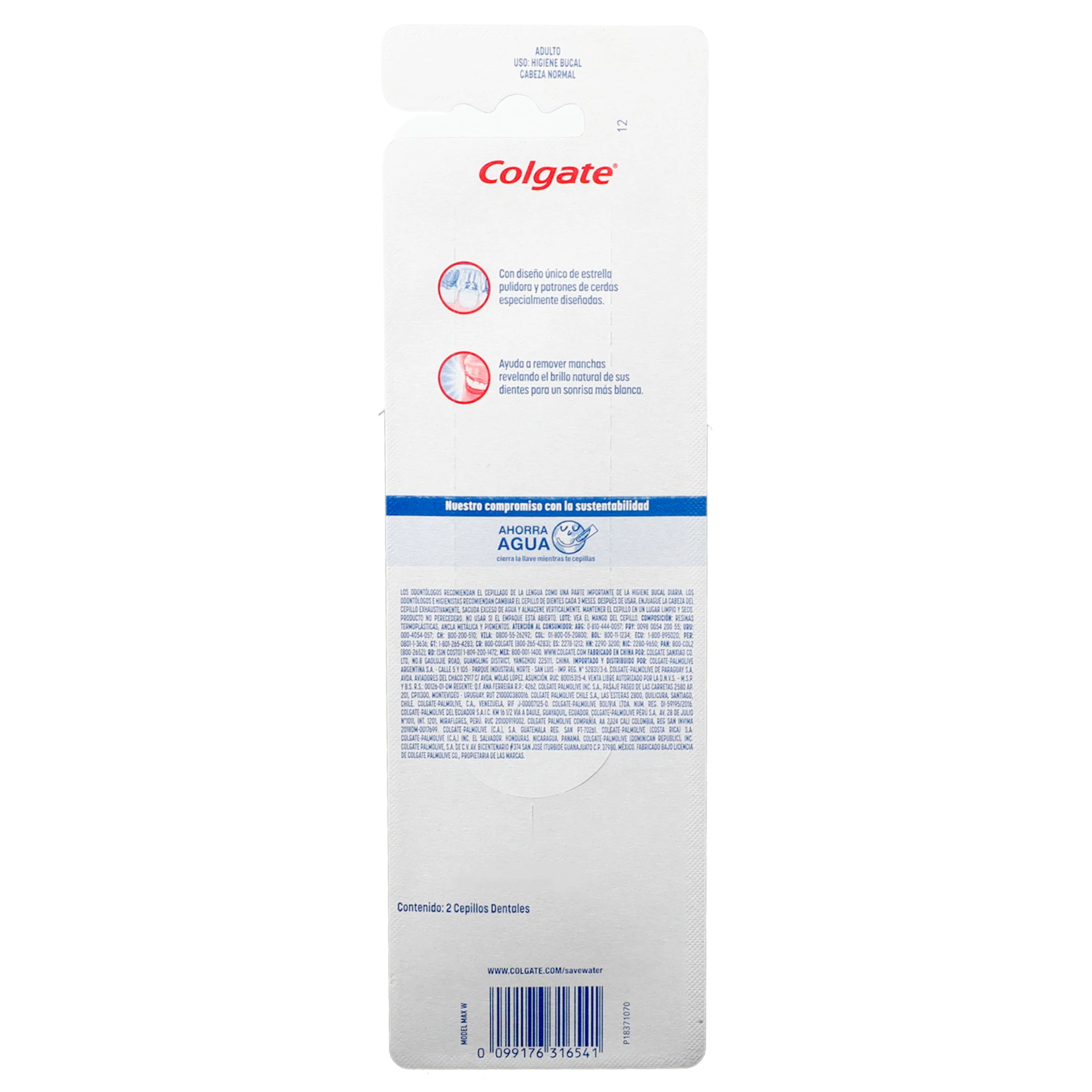 Cepillo Dental Colgate Maxwhite 2X1 - Image 2