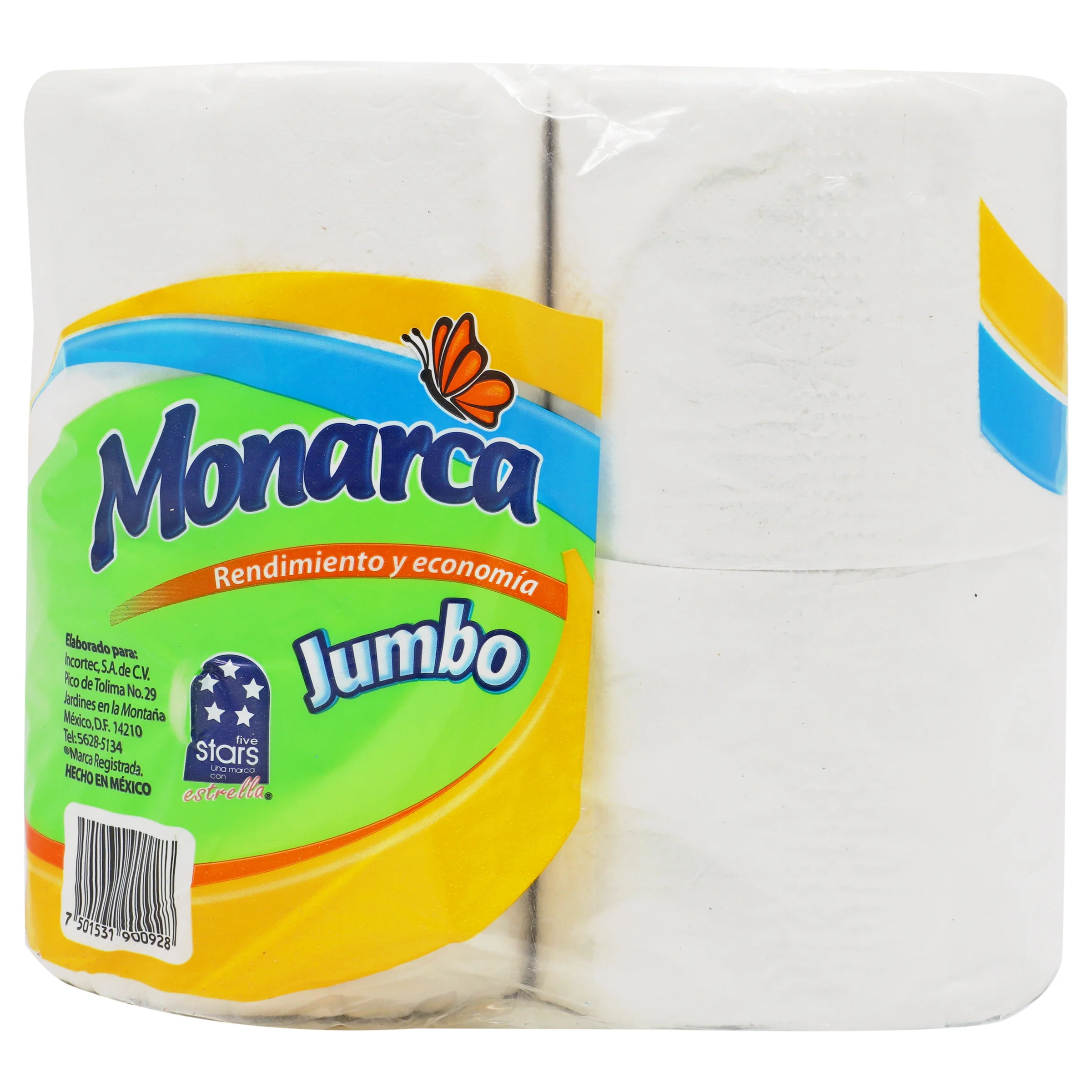 Papel Higienico Monarca C/4 Rollos 400 Hojas - Image 5