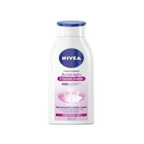 Crema Nivea B Aclarado Natural Satin 400 Ml
