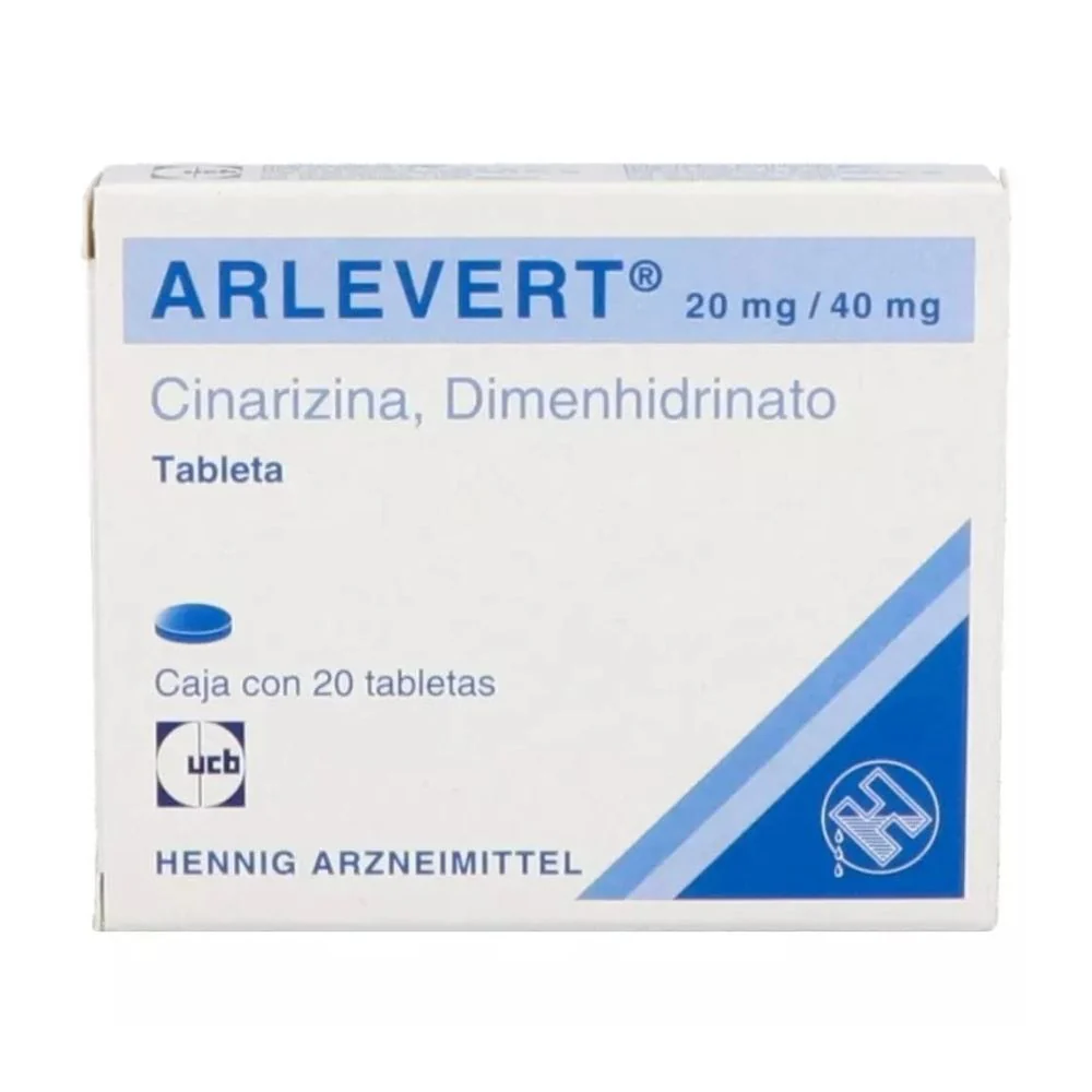 Arlevert 20/40 Mg Con 20 Tabletas