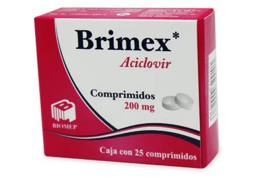 Brimex (Aciclovir) 200 Mg Comprimidos 25 Biomep