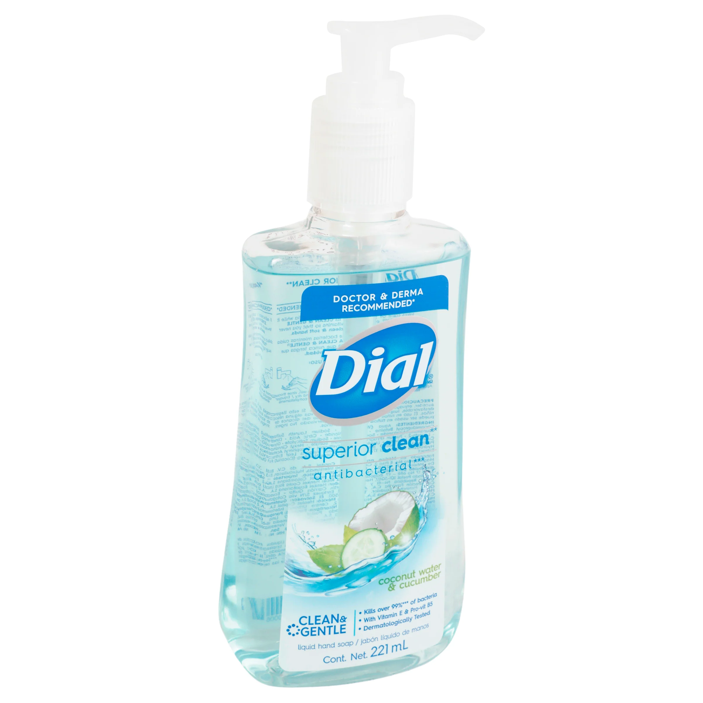 Jabon Dial Liquido Coco Pepino 221 Ml - Image 2