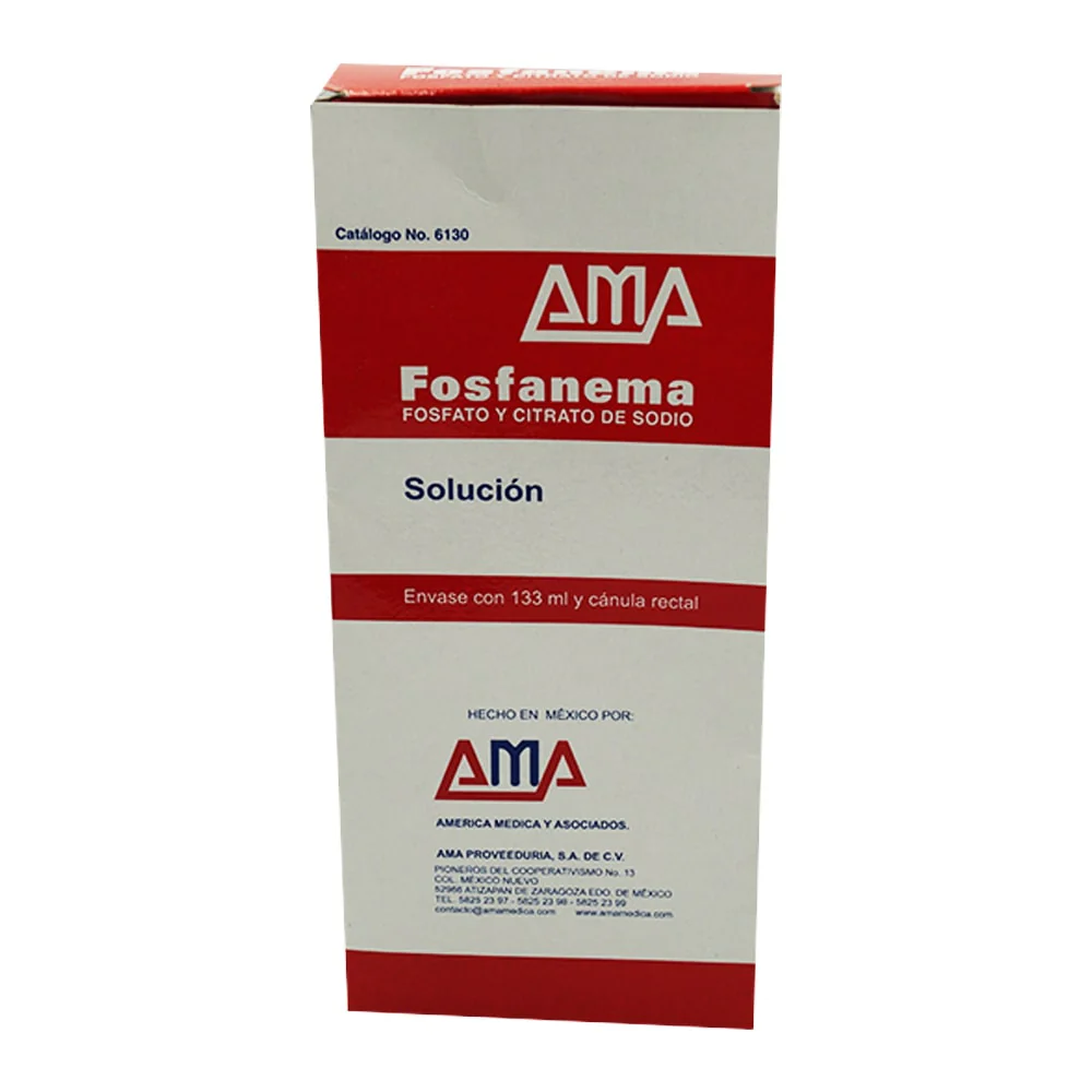 Enema 6130 Np De Fosfato Solucion 133 Ml Con Canula Ama