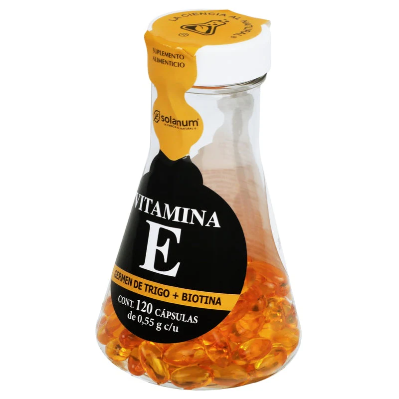 Solanum Vitamina E Biotina Con 120 Capsulas