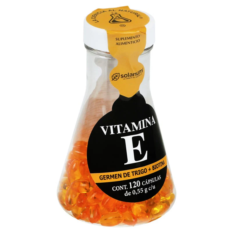 Solanum Vitamina E Biotina Con 120 Capsulas - Image 5