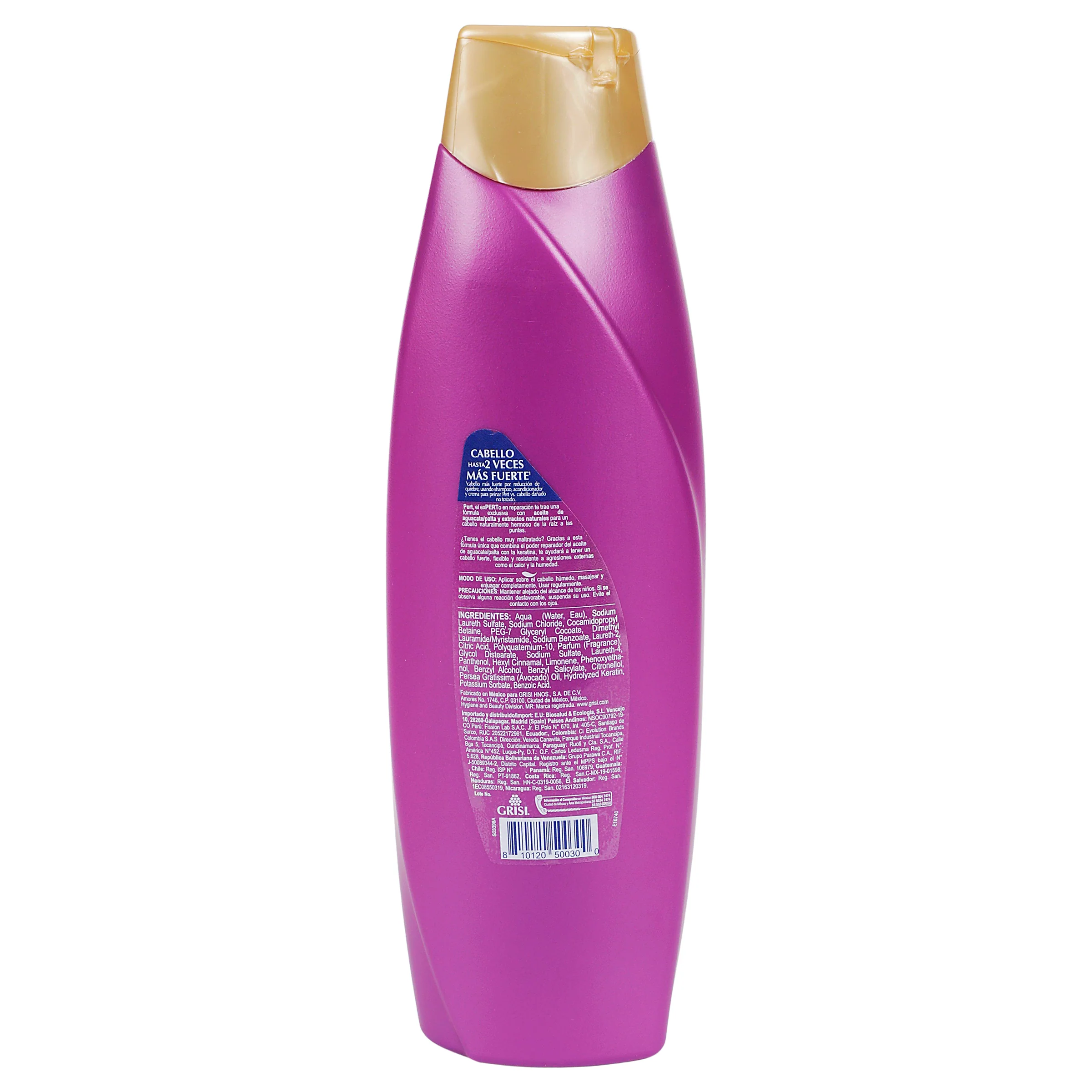 Shampoo Pert Fuerza Keratina 650 Ml - Image 7