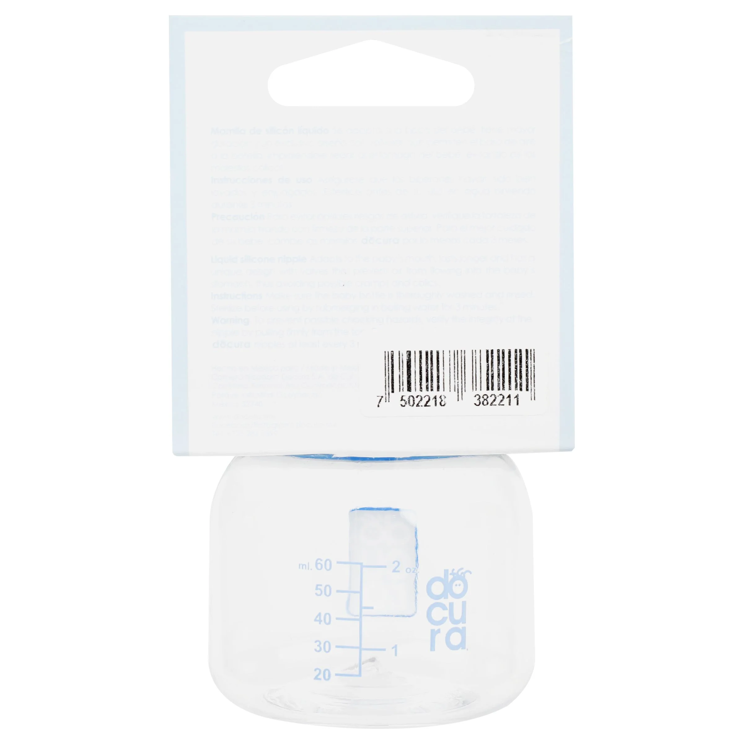 Bib Docura Azul Rec Nacido 2 Oz - Image 4