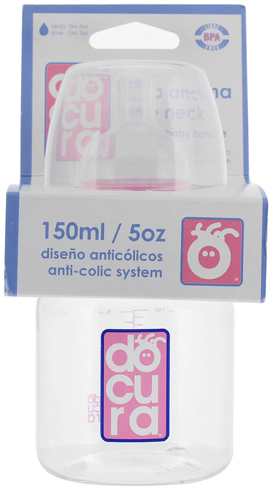 Bib Docura Rosa Boca Ancha 5 Oz
