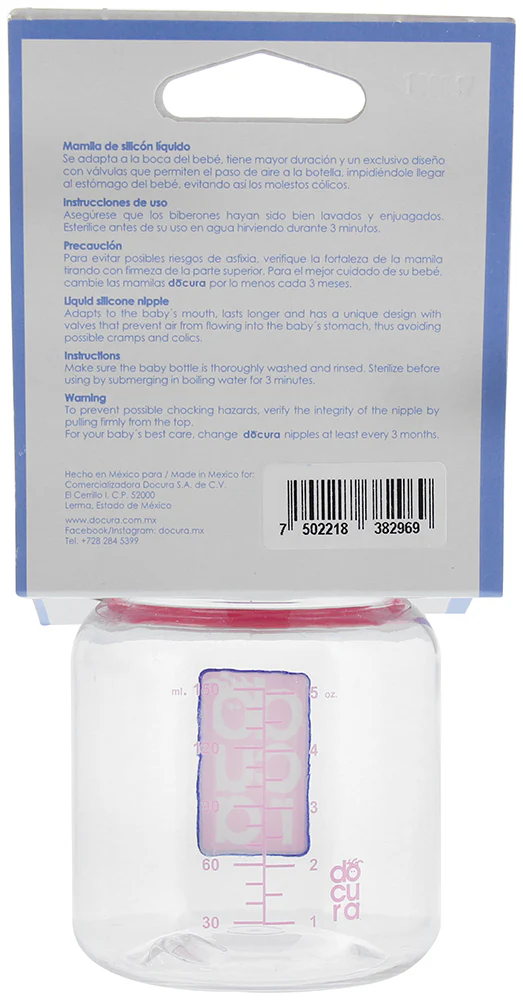 Bib Docura Rosa Boca Ancha 5 Oz - Image 14