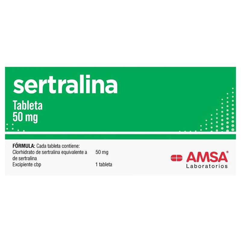Sertralina 50 Mg Con 14 Tabletas
