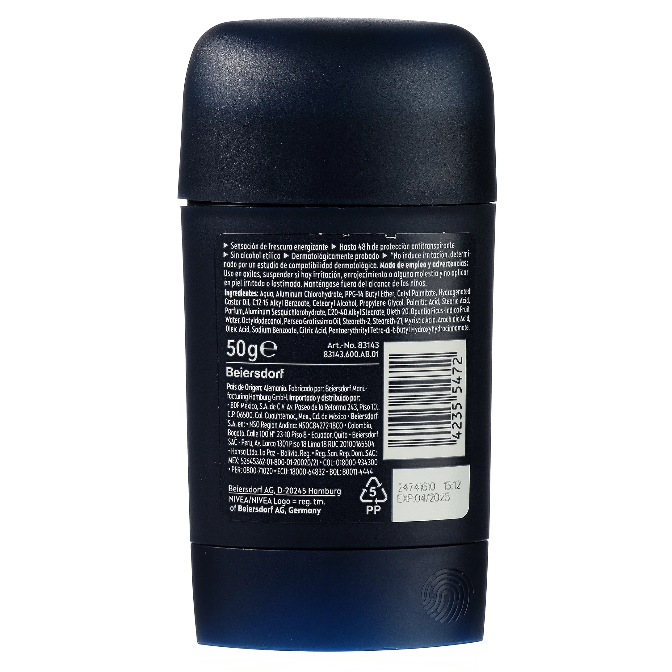 Desodorante Nivea Fresh Stick 50Gramos - Image 7