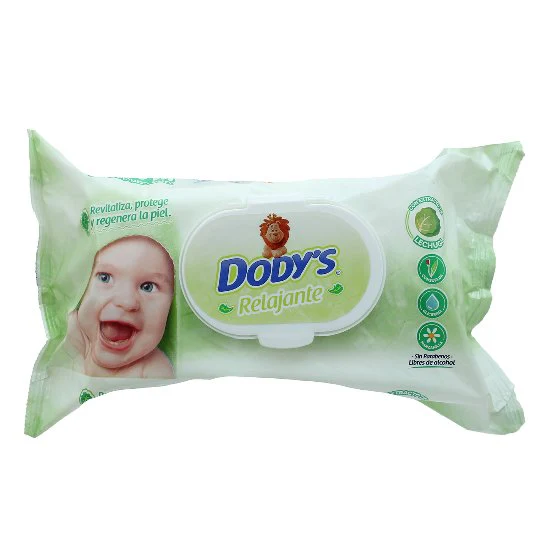 Toallitas Humedas Dody S Relajante Con 100 Piezas