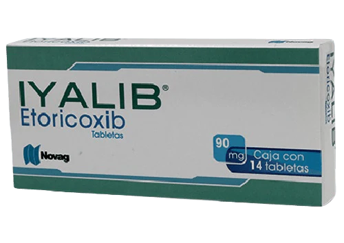 Iyalib (Etoricoxib) 90 Miligramos Con 14 Tabletas