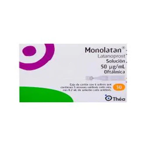 Monolatan 50 Mg Ml Solución Oft Sobres 6