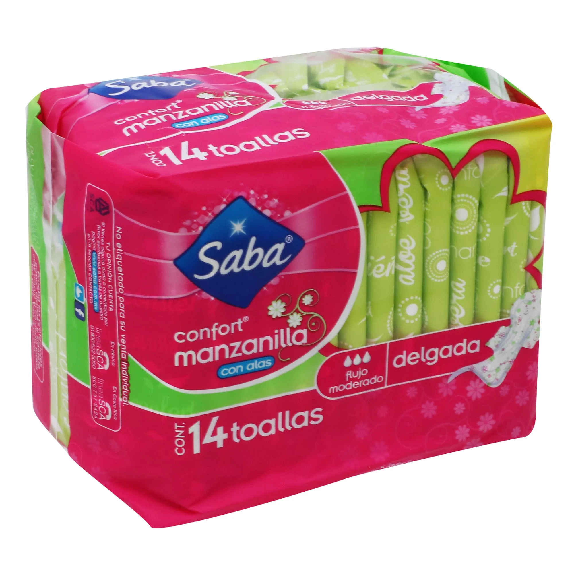 Toallas Sanitarias Saba Confmzladelg A14 - Image 2
