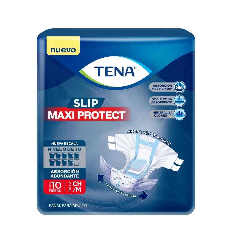 Pañal Tena Slip Mediano C/10