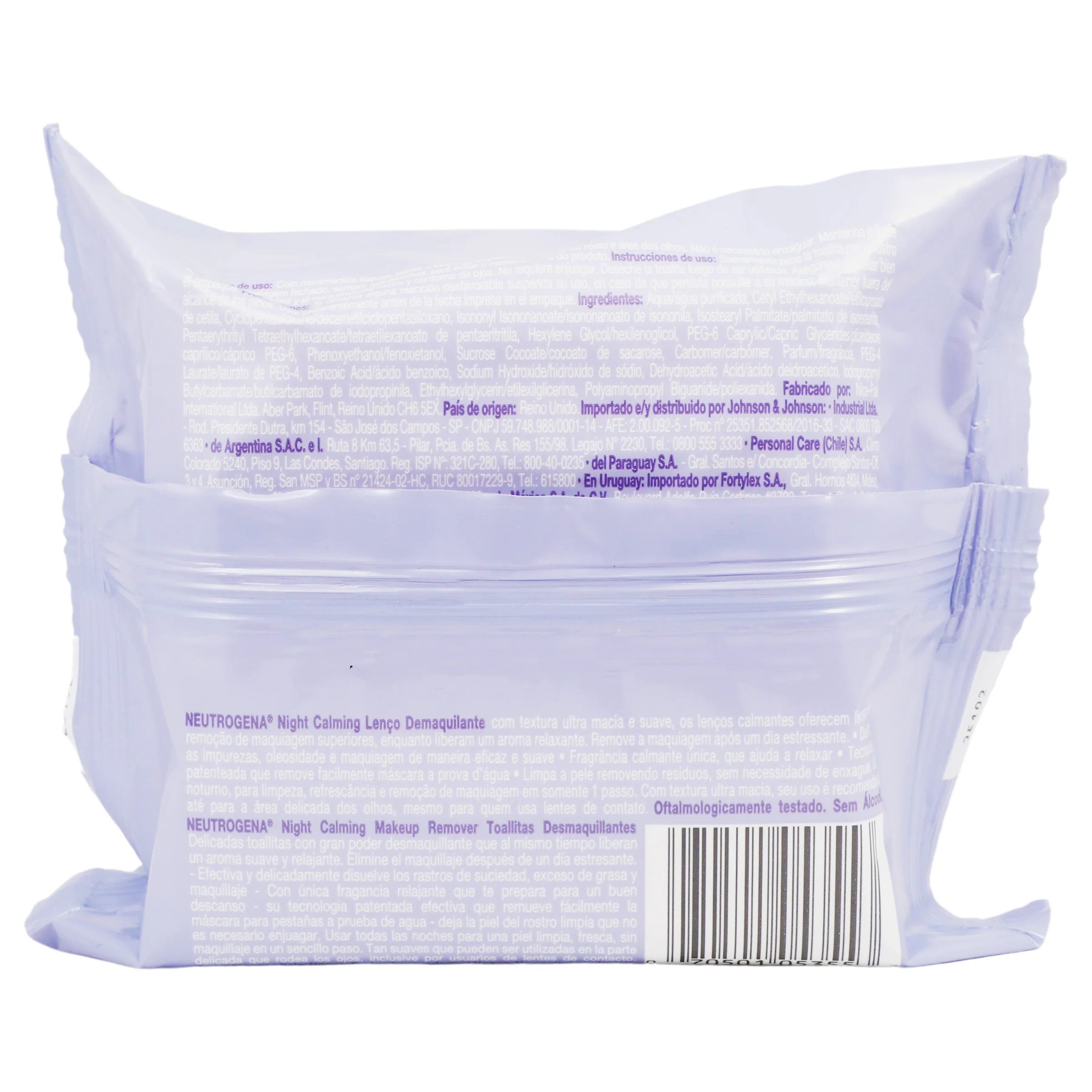 Toallas Desmaquillante Neutrogena Noche Con 25 Piezas - Image 10