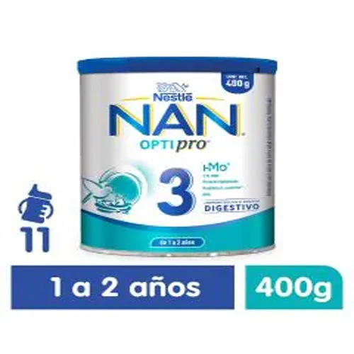 Nan 3 Optipro 1-3 Años 400 G