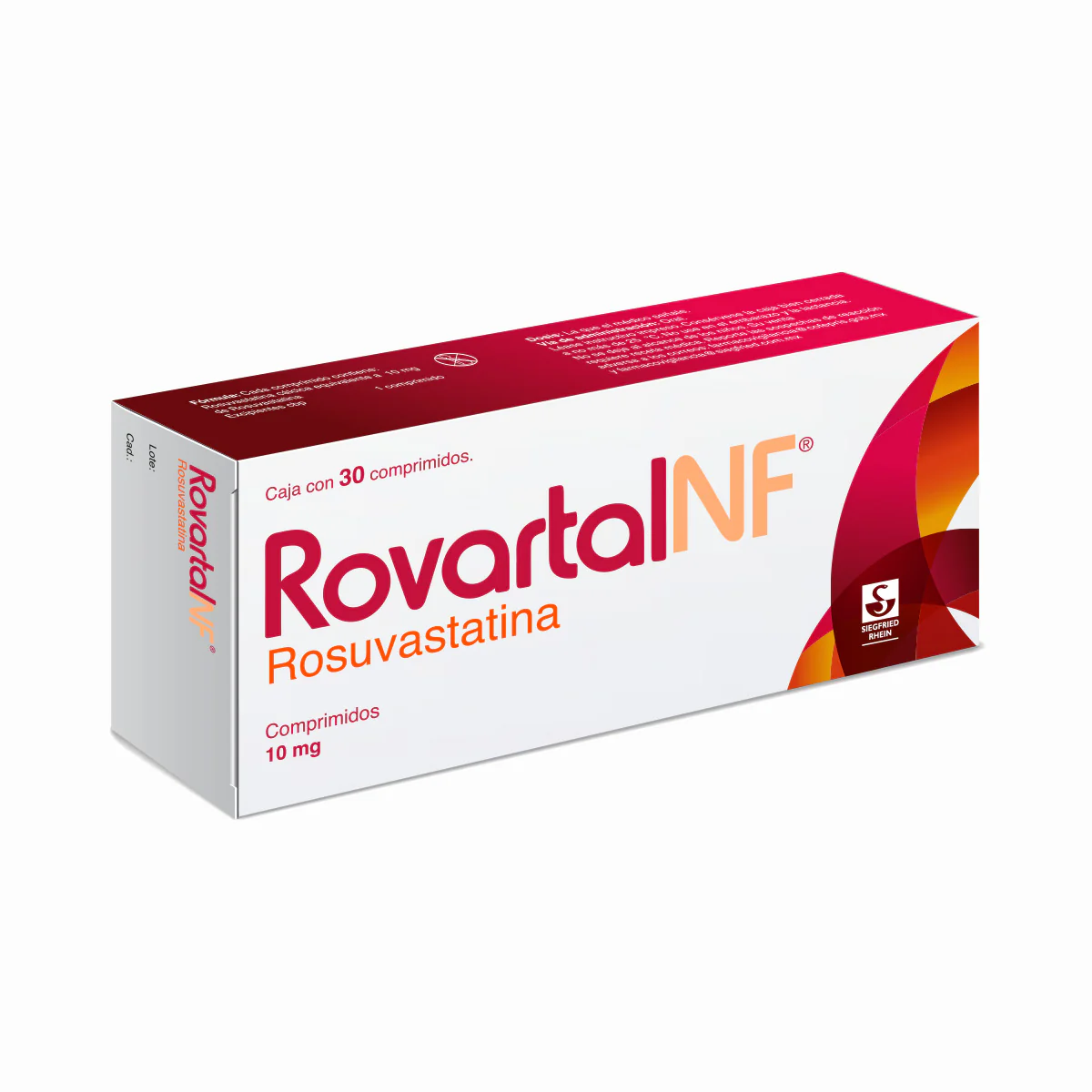 Rovartal Nf 10 Mg - Caja Con 30 Comprimidos (Rosuvastatina) - Image 3