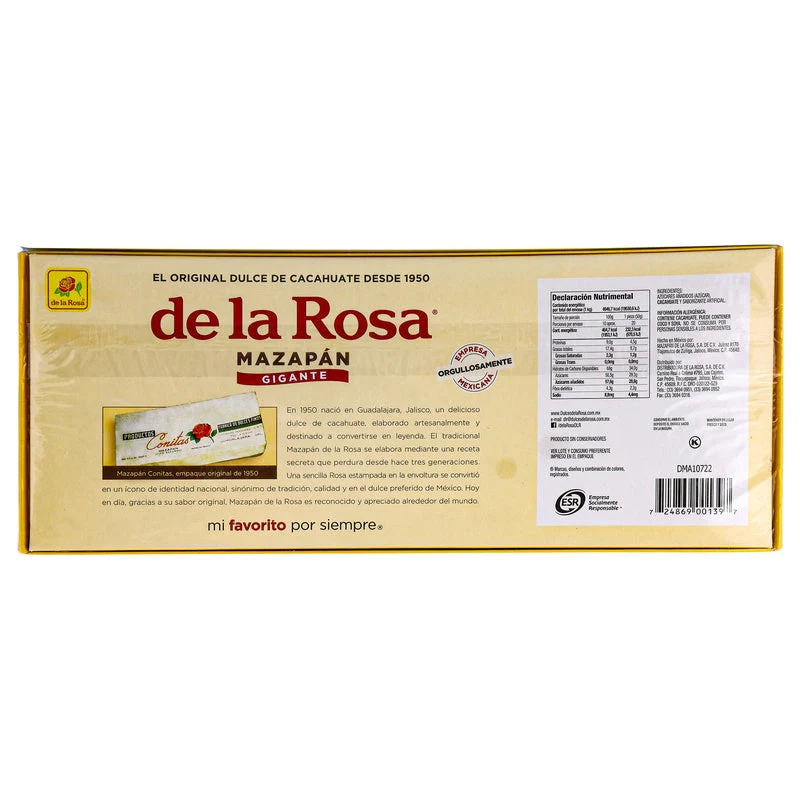 Exhibidor Mazapan La Rosa Gigante Con 20 Piezas 50 G - Image 3
