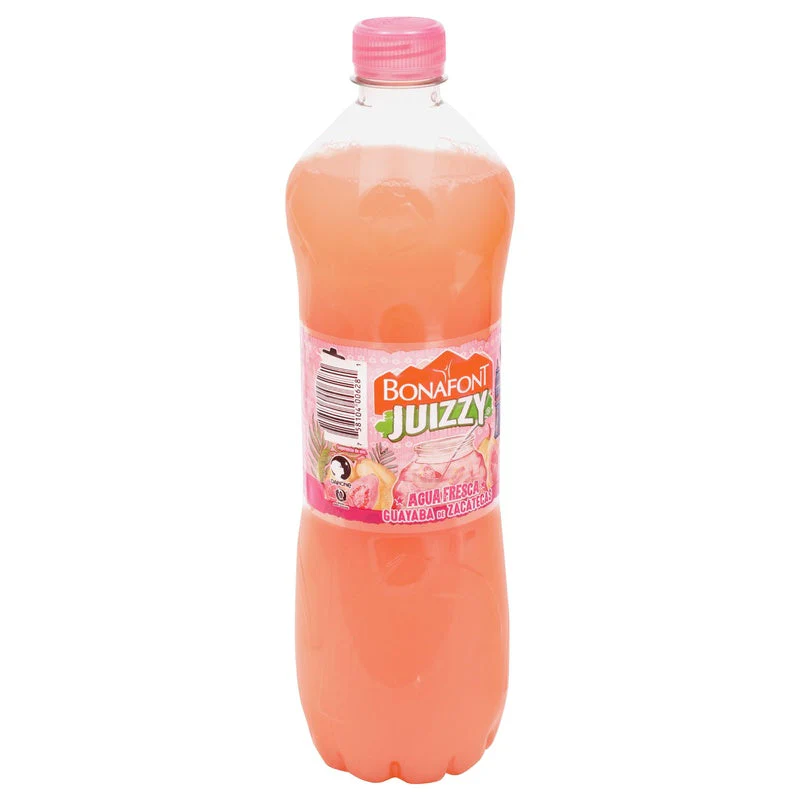 Agua Bonafont Juizzy Guayaba 1 Litro - Image 3
