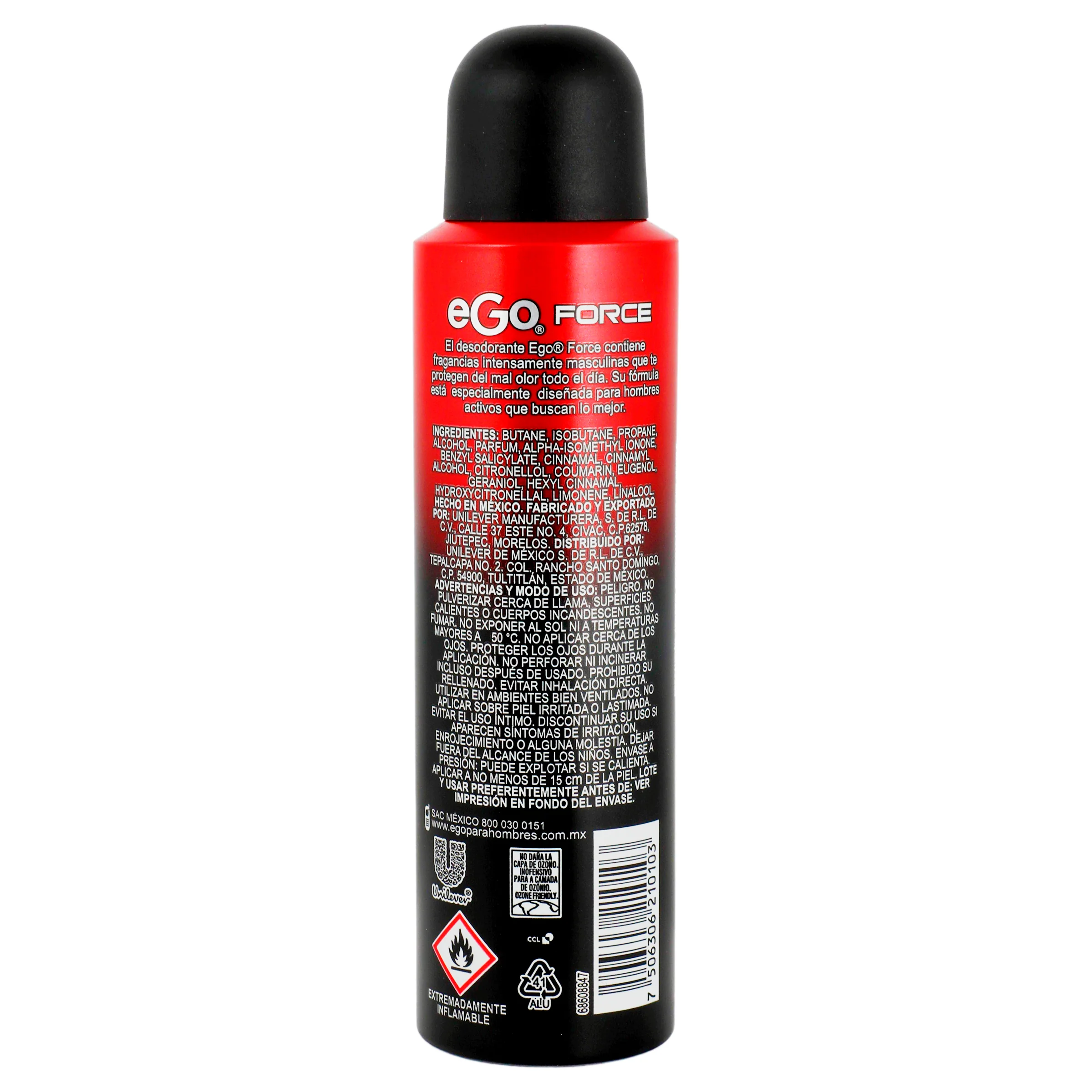 Desodorante Ego Force 24H Spray 150 Ml - Image 5