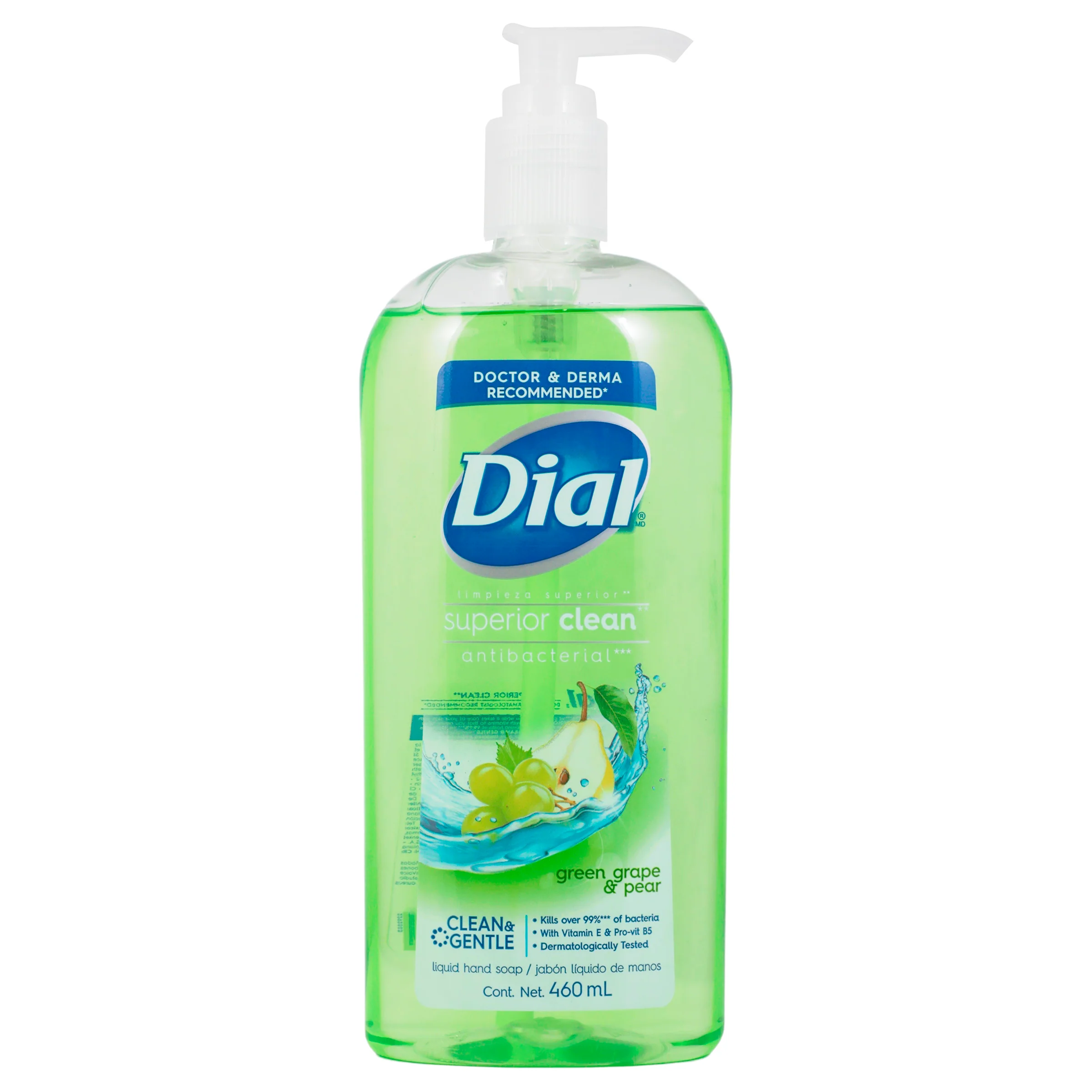 Jabon Liquido Dial Uva Tent P Man 460 Ml