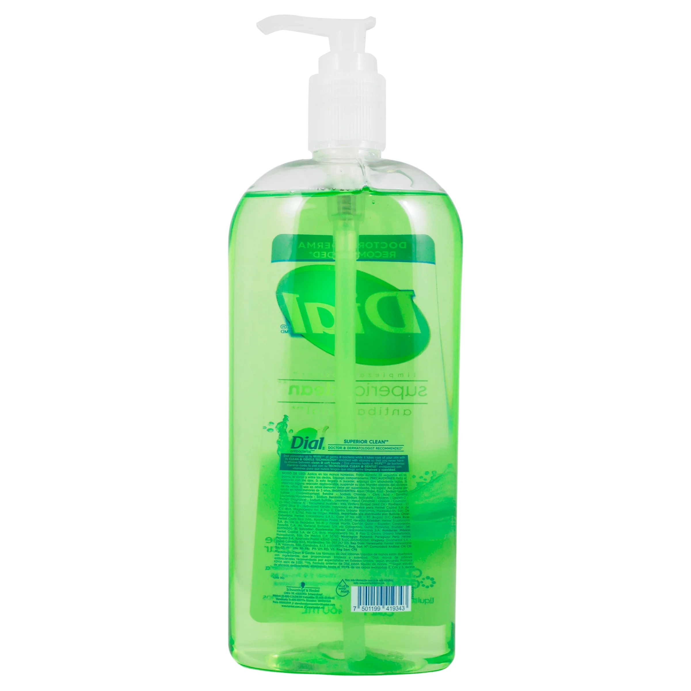 Jabon Liquido Dial Uva Tent P Man 460 Ml - Image 7