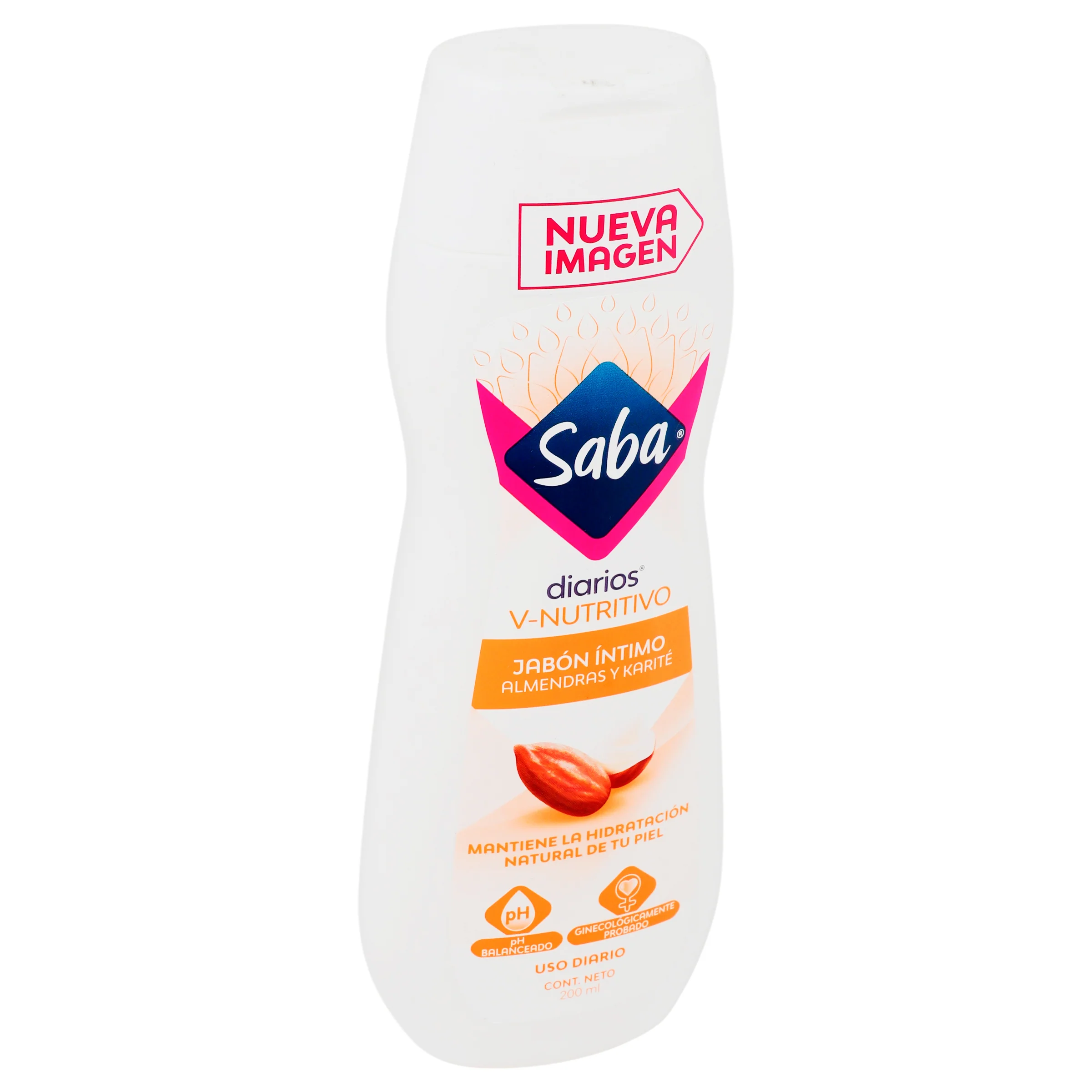 Jabon Intimo Saba V-Nutriti 200 Ml - Image 2