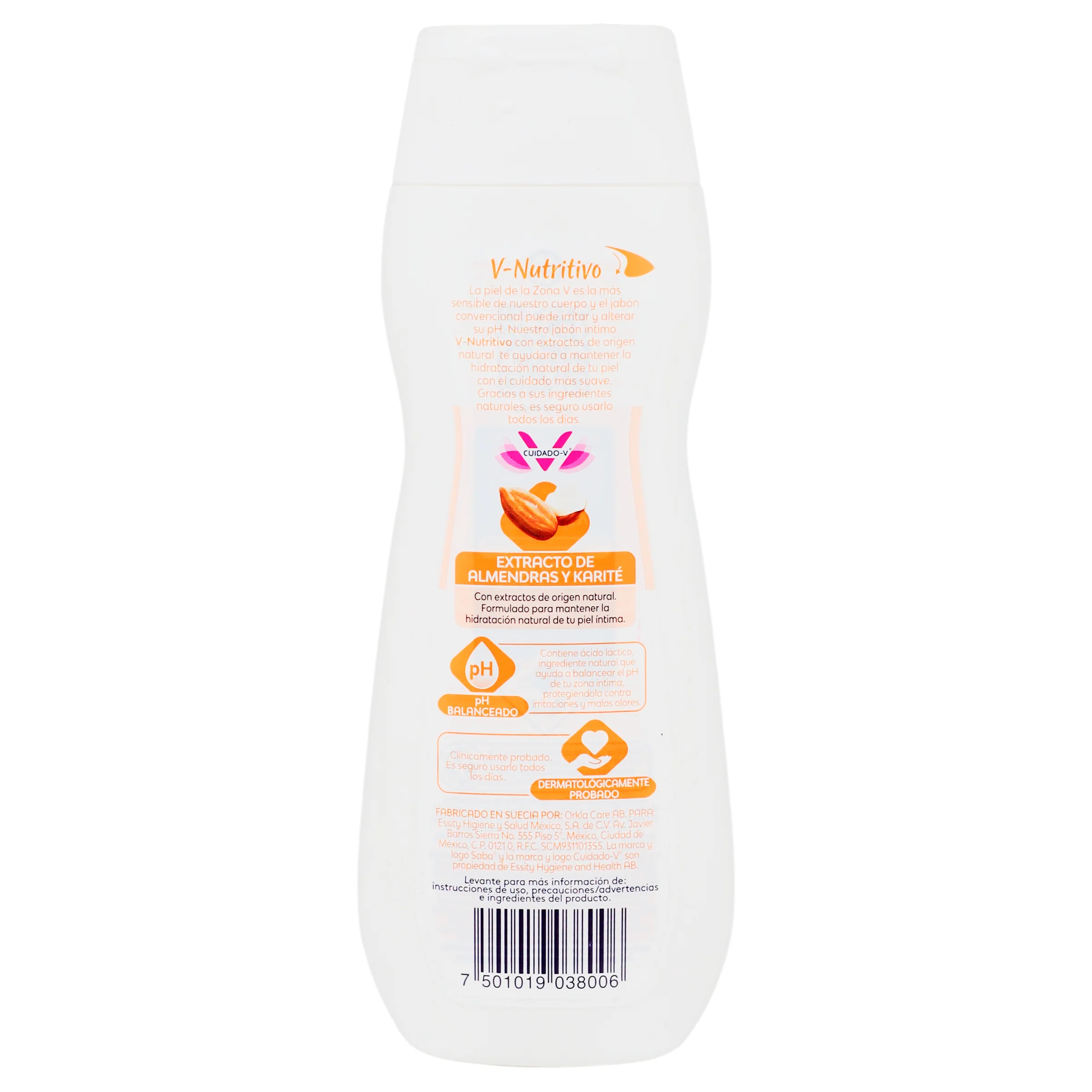 Jabon Intimo Saba V-Nutriti 200 Ml - Image 7