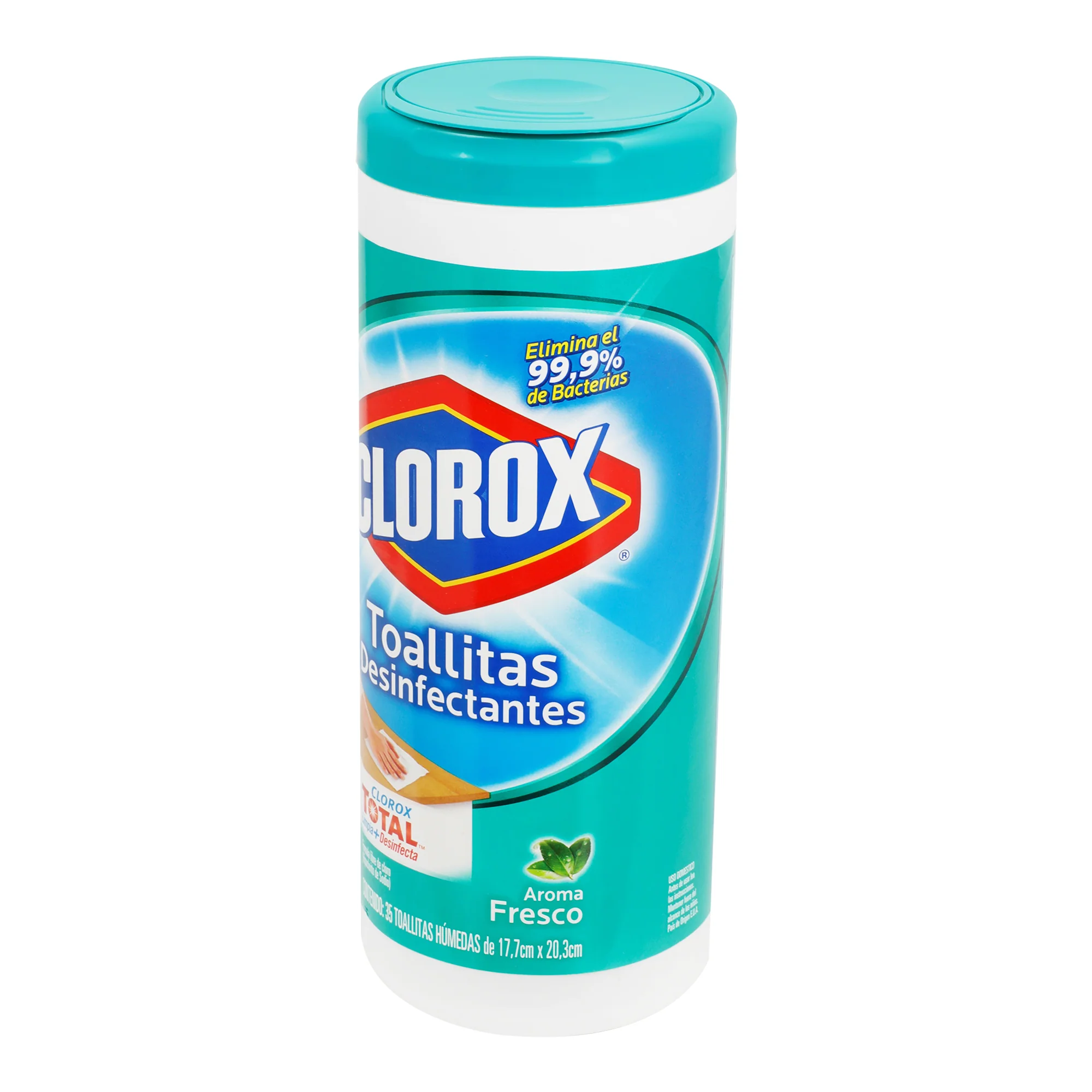 Toallitas Humedas Desinfectantes Clorox Aroma Fresco Con 35 Piezas - Image 6