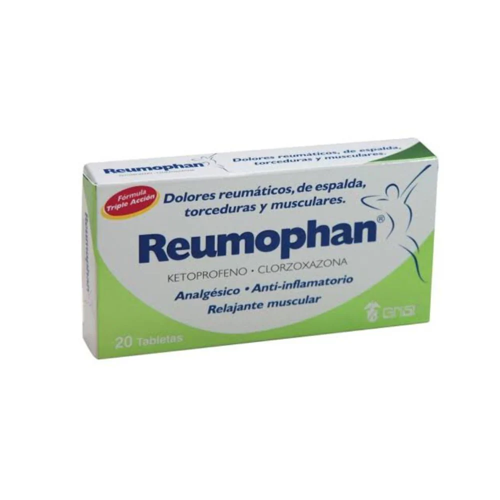 Reumophan 50/250 Mg Con 20 Tabletas