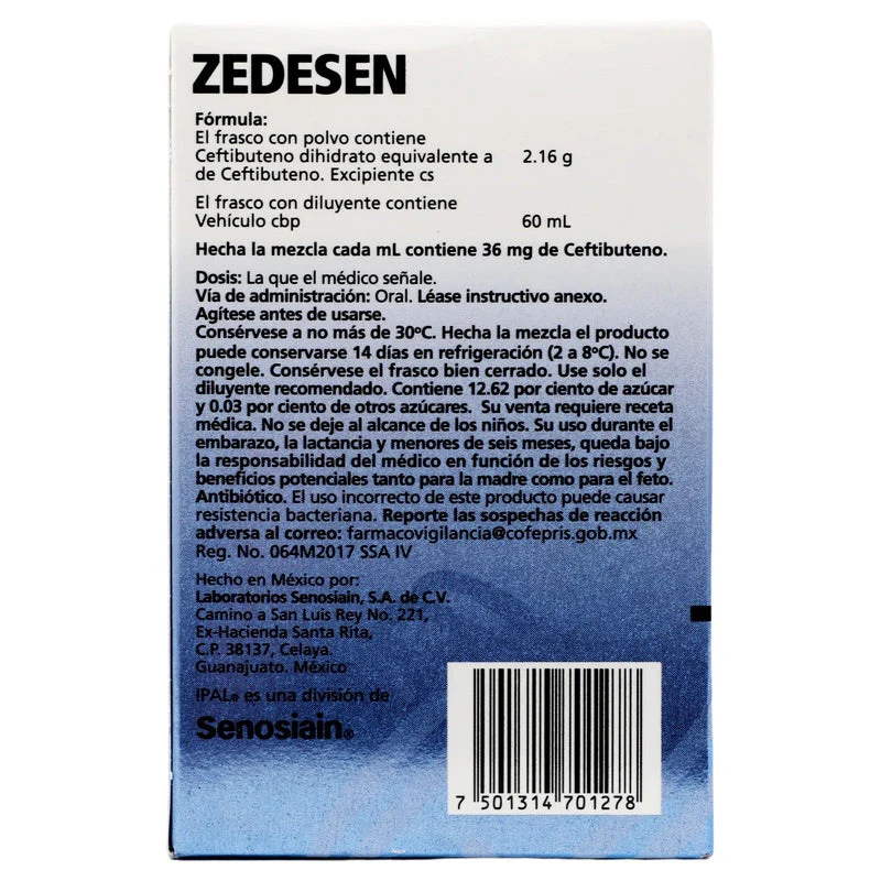 Zedesen 36 Mg Suspension Polvo Pipeta 60 Ml - Image 7
