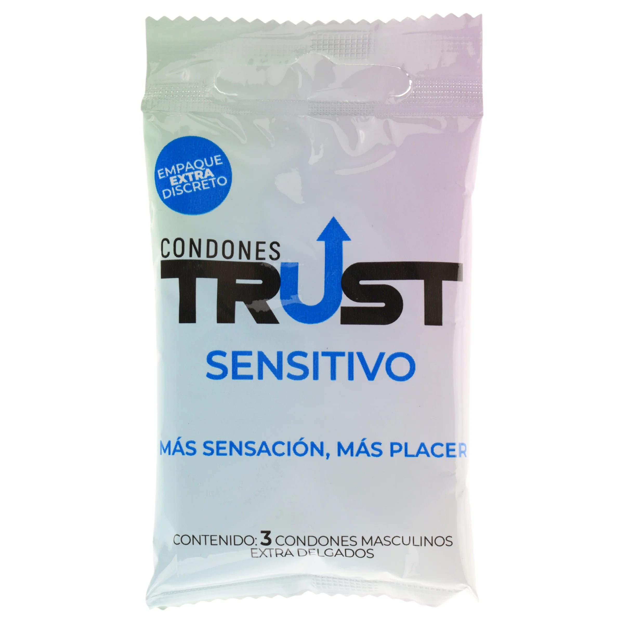 Preservativo Trust Sensitivo Con 3 Piezas