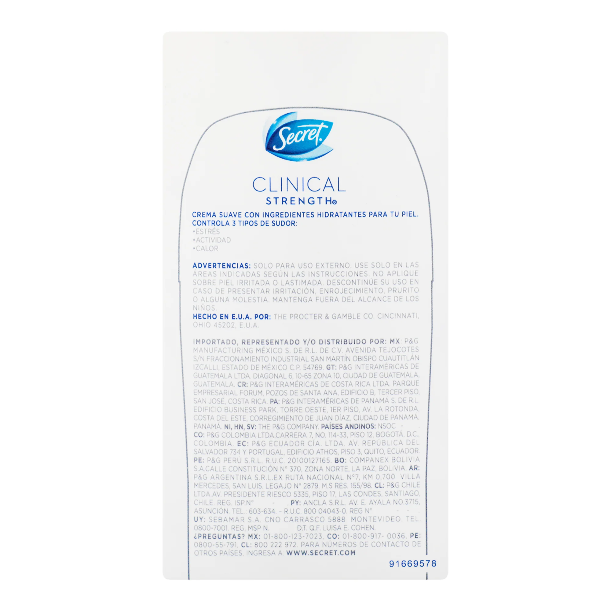 Desodorante Secret Clinical Fresh 45 G - Image 4