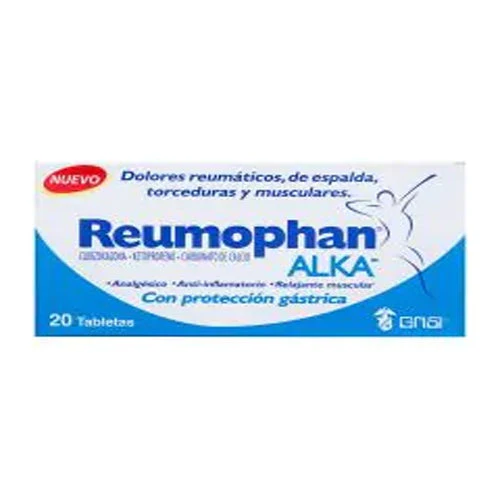 Reumophan-Alka 125/25/725 Mg Con 20 Tabletas