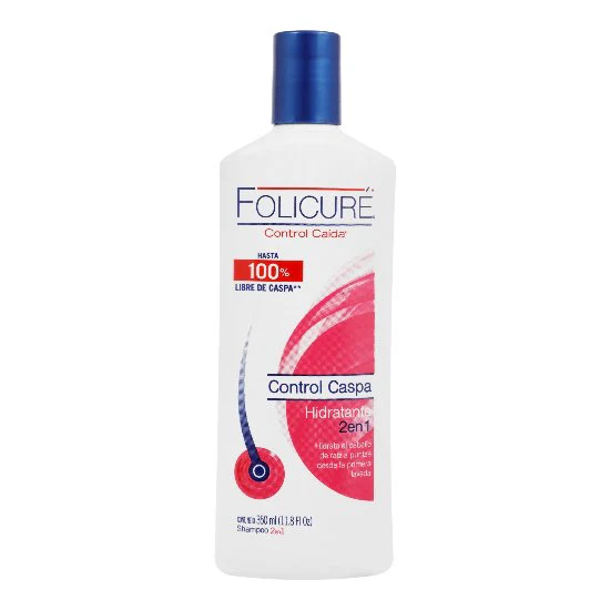 Shampoo Folicure Hidr C-Cas 2En1 350 Ml