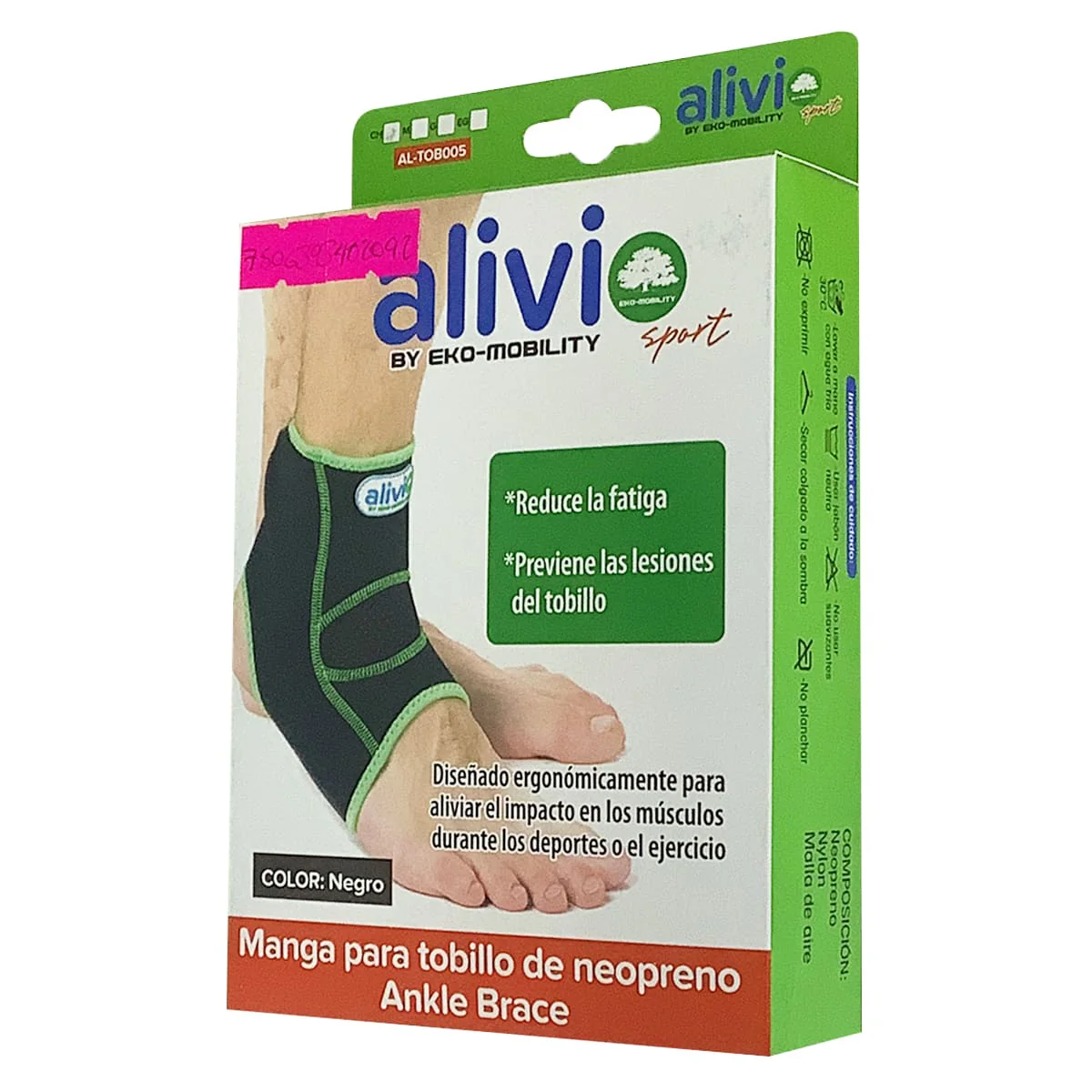 Manga Chica Para Tobillo De Neopreno Eko Mobility - Image 2
