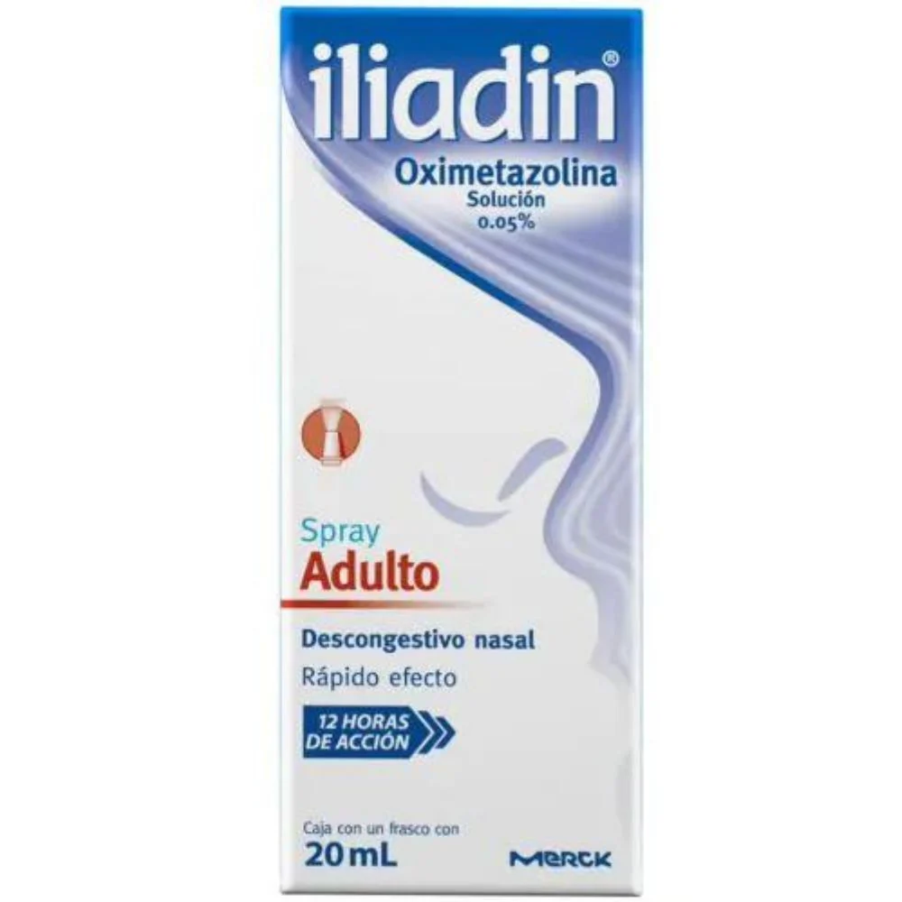 Iliadin Descongestivo Nasal 0.05% Solucion Spray 20 Ml