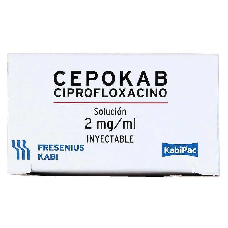 Cepokab (Ciprofloxacino) Solucion Inyectable 2 Mg/100 Ml - Image 2