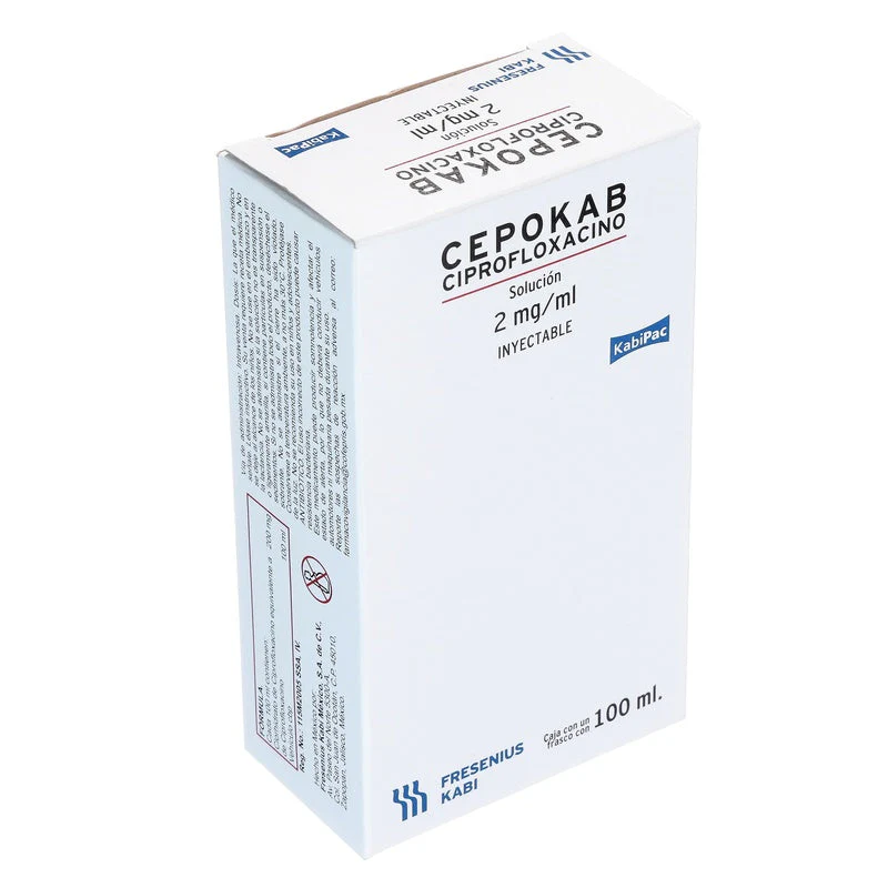 Cepokab (Ciprofloxacino) Solucion Inyectable 2 Mg/100 Ml - Image 4