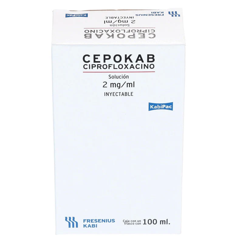 Cepokab (Ciprofloxacino) Solucion Inyectable 2 Mg/100 Ml - Image 5