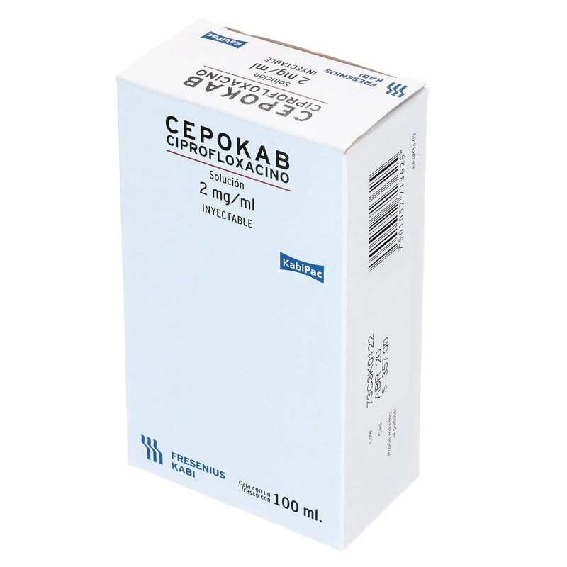 Cepokab (Ciprofloxacino) Solucion Inyectable 2 Mg/100 Ml - Image 7
