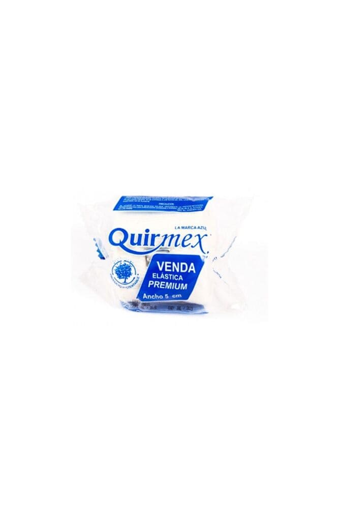 Venda Elastica Premium 5 Cm X 5 M Quirmex