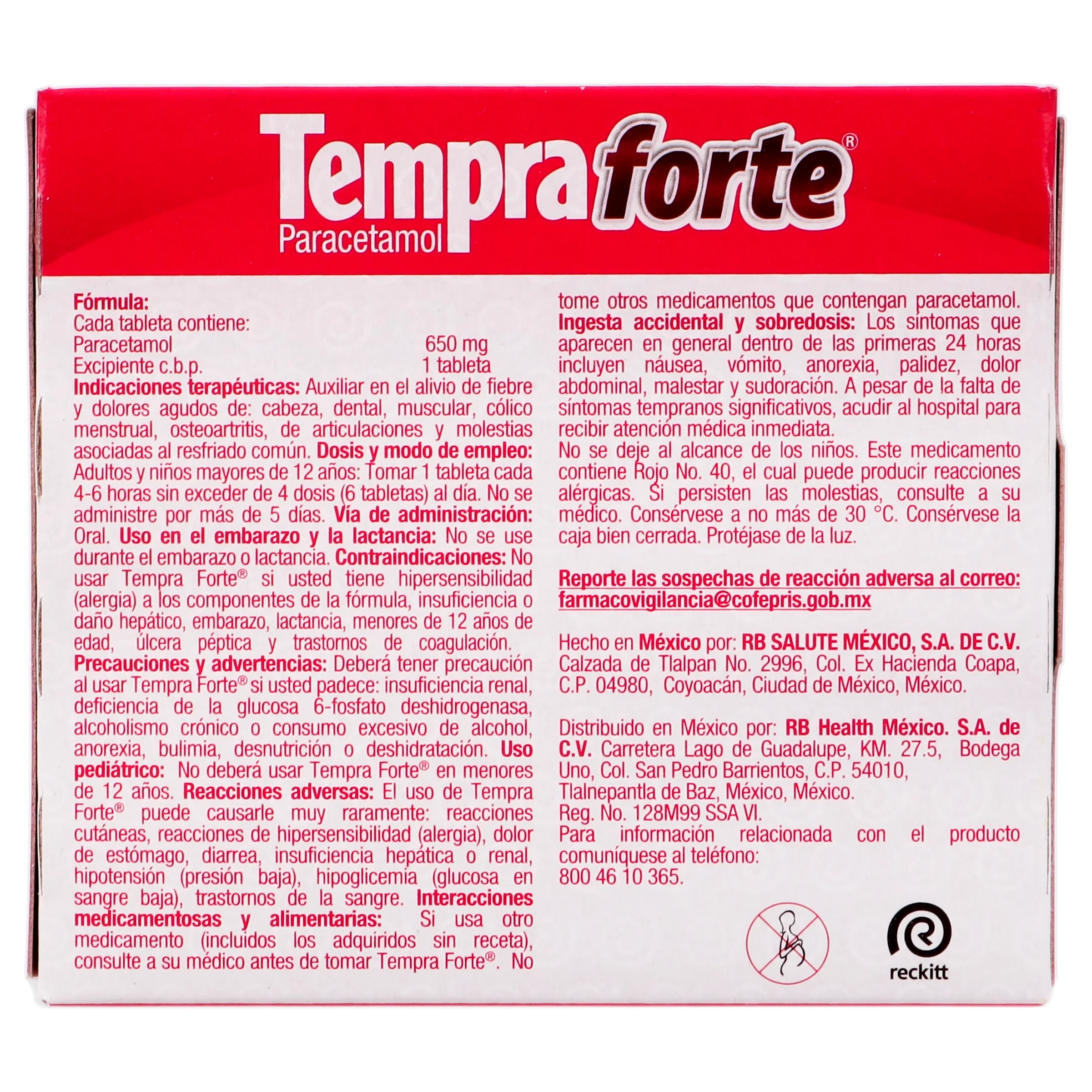 Tempra Forte 650 Mg Tabletas 24+12 - Image 7