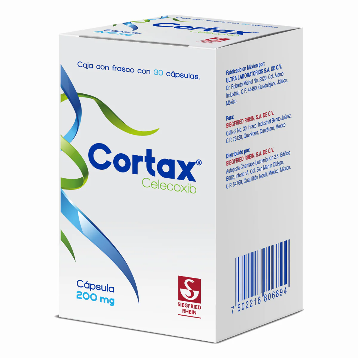 Cortax 200 Mg - Caja Con 30 Cápsulas (Celecoxib) - Image 2