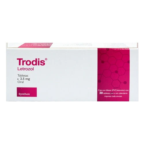 Trodis (Letrozol) 2.5 Mg Con 30 Tabletas